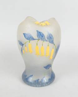 Verrerie : Vase signé LEGRAS François Théodore