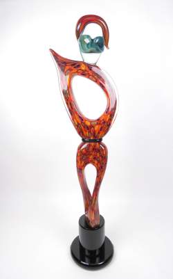 Sculpture : Verre de Murano signé DALLA VALENTINA Adriano
