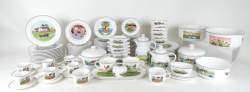 Céramique : Important service à dîner et à café/ thé en porcelaine Villeroy & Boch modèle - Design naïf 1748 - (+/ - 105pcs)
