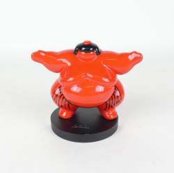 Sculpture : Résine et fibre de verre - Toroki Red - n° 35/500 signé Artheline NAZARE-AGA Arnaud