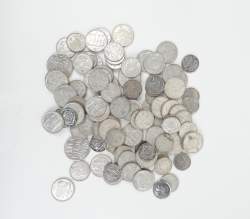 Collection : Important lot de pièces en argent