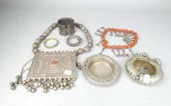 Asiatique : Lot de bijoux Asie divers
