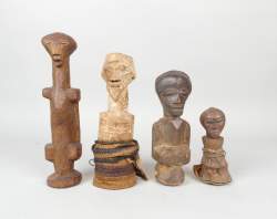 Africain : 4 fétiches Songey