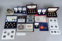 Collection : beau lot d'euros belges (5 , 10 , 20_) , de pièces FDC - Belgique 1999 , Malte. + années complètes TB lot